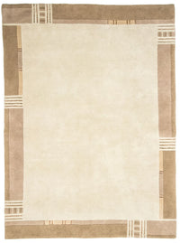Nepal Tæppe - 241 x 175 cm - beige