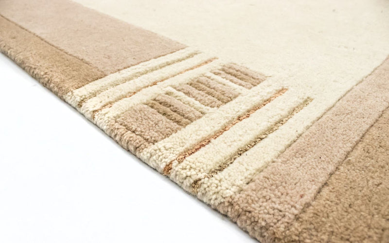 Nepal Tæppe - 241 x 175 cm - beige