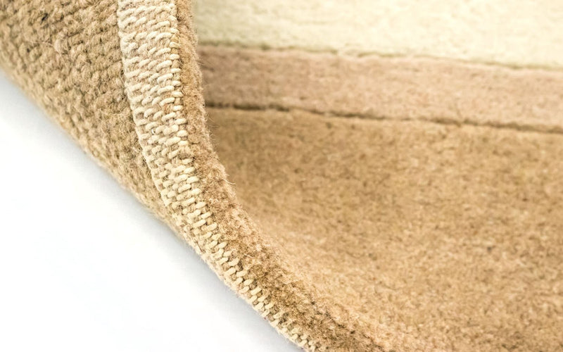 Nepal Tæppe - 241 x 175 cm - beige