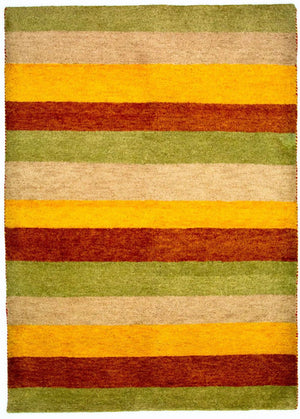 Gabbeh-tæppe - Indus - 200 x 142 cm - farvet