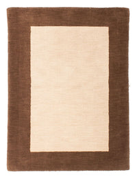 Gabbeh Tæppe - Loribaft Softy - 124 x 94 cm - beige