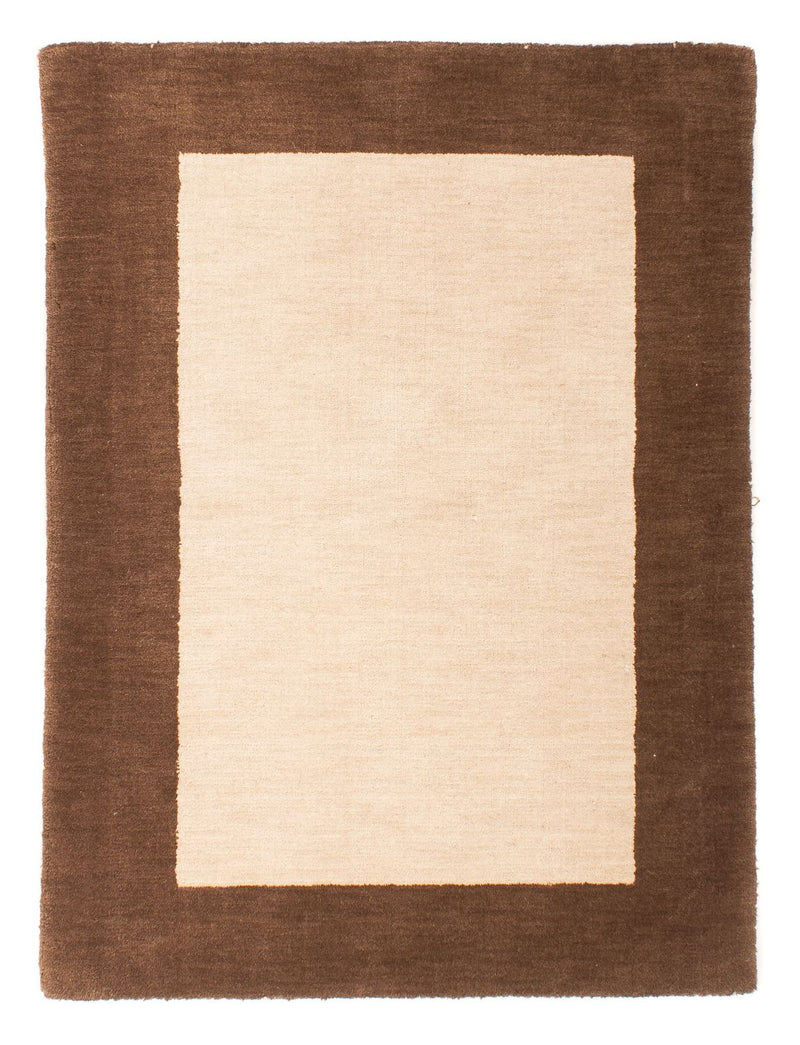 Gabbeh Tæppe - Loribaft Softy - 124 x 94 cm - beige