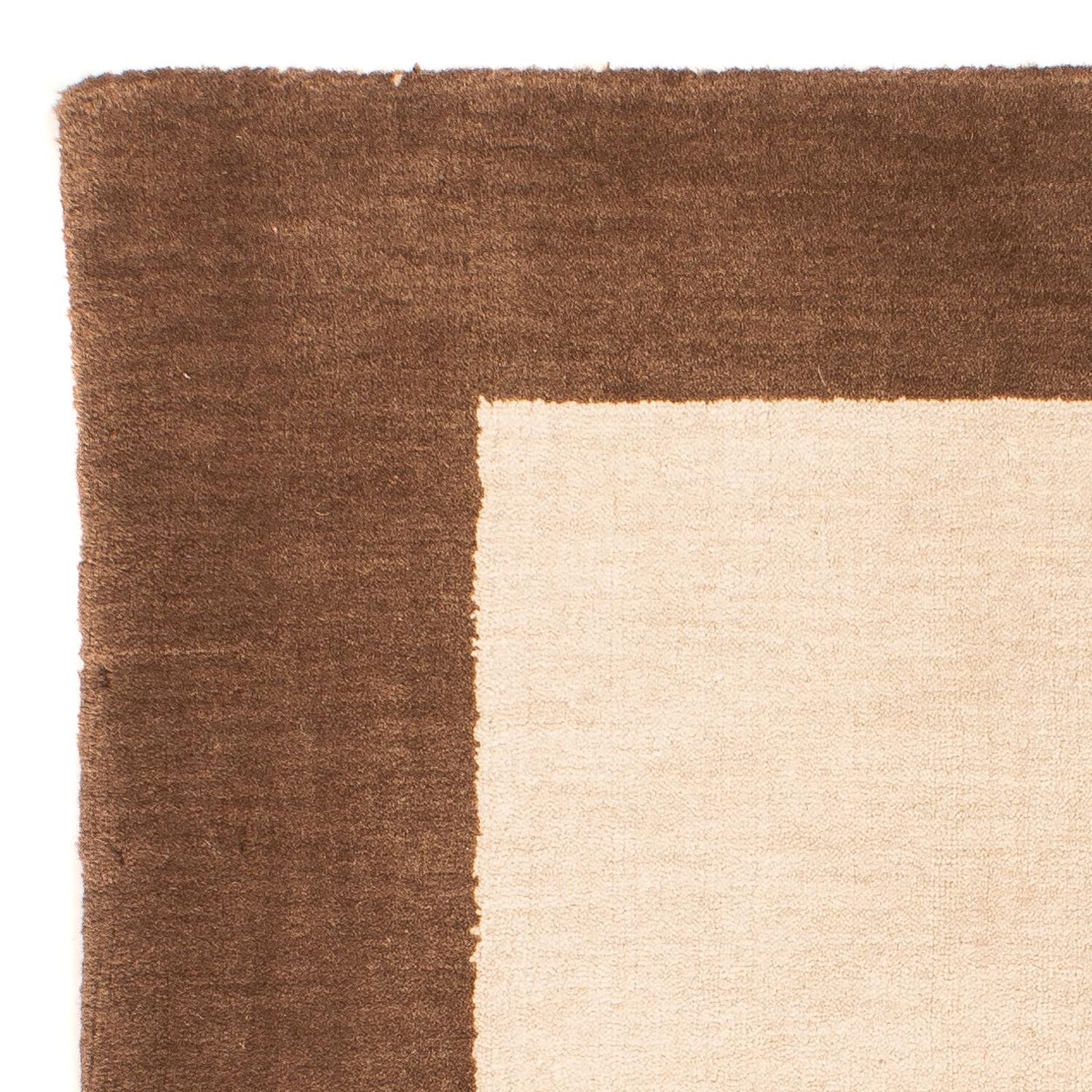 Gabbeh Tæppe - Loribaft Softy - 124 x 94 cm - beige
