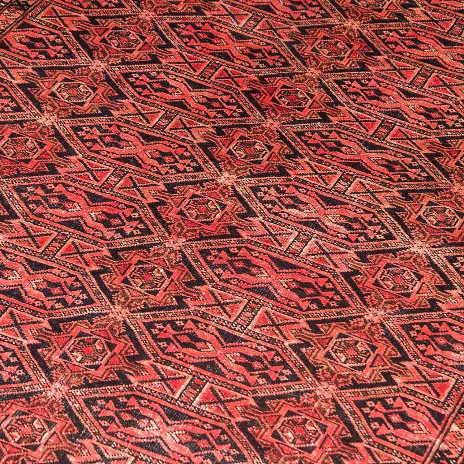 Afghansk tæppe - Bukhara - 191 x 123 cm - lysrød