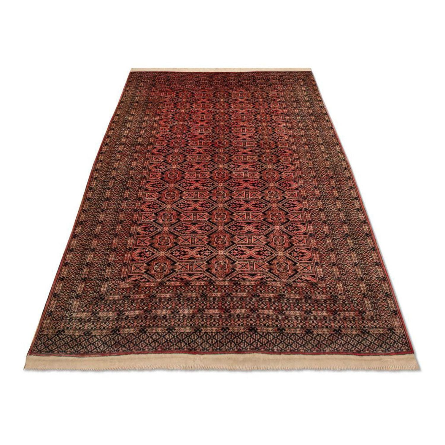 Afghansk tæppe - Bukhara - 191 x 123 cm - lysrød