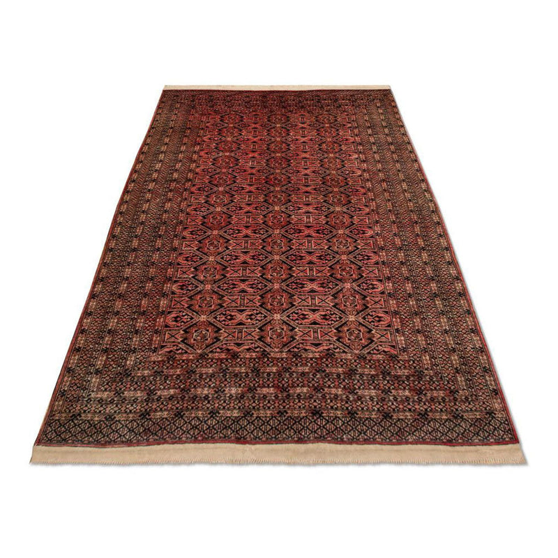 Afghansk tæppe - Bukhara - 191 x 123 cm - lysrød