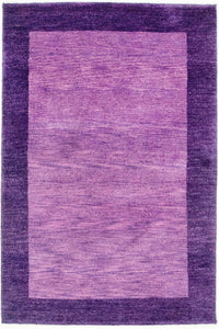 Gabbeh-tæppe - Indus - 182 x 119 cm - lilla