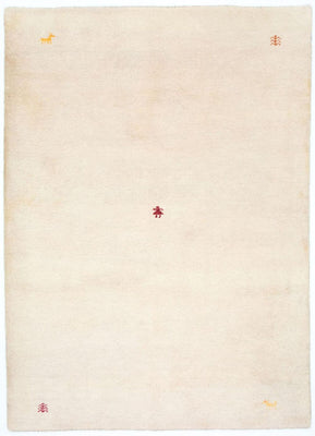 Gabbeh-tæppe - Indus - 235 x 170 cm - beige