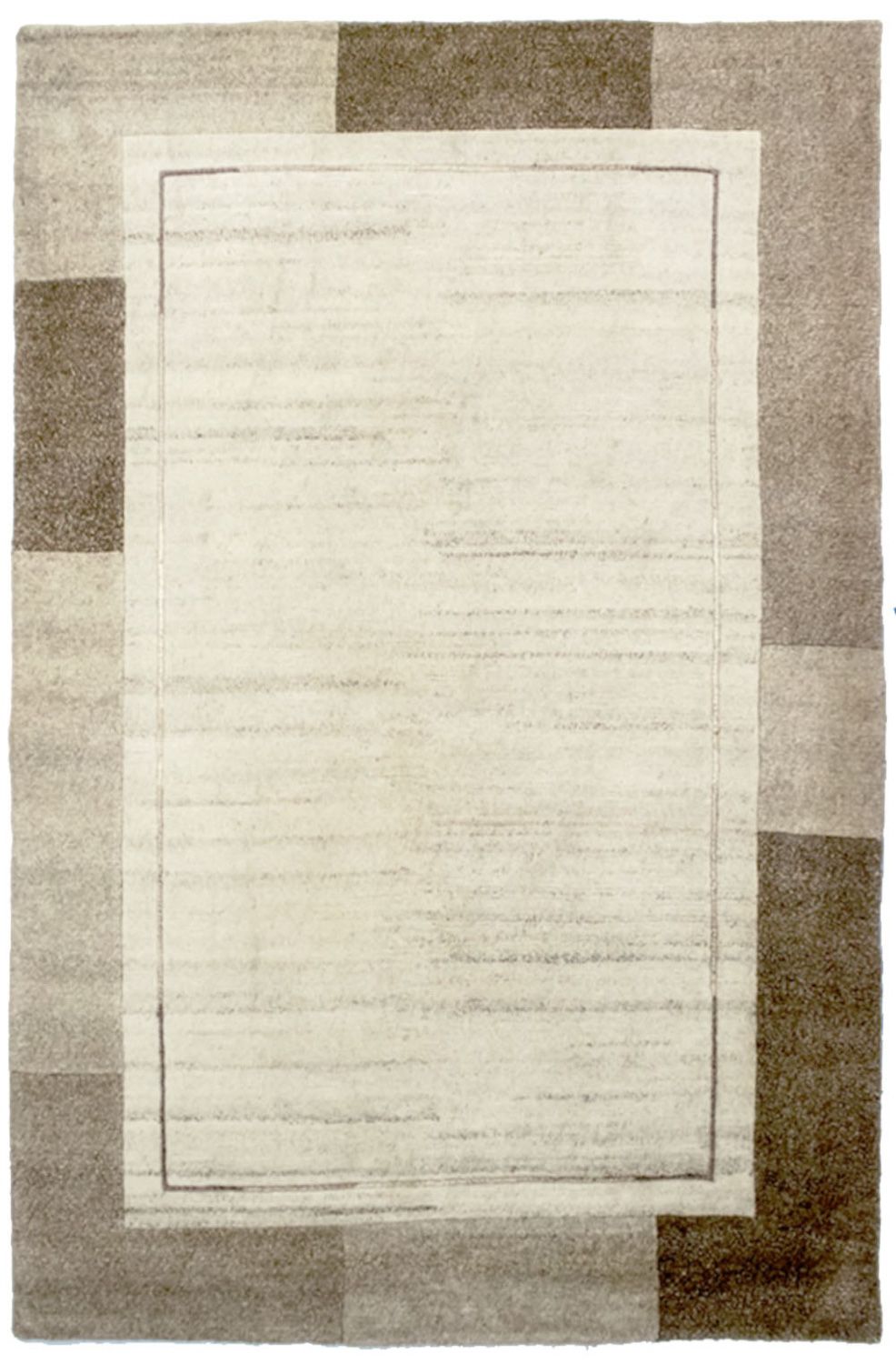 Nepal Tæppe - 187 x 125 cm - beige