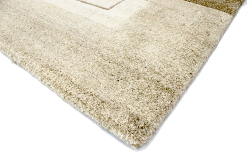 Nepal Tæppe - 187 x 125 cm - beige