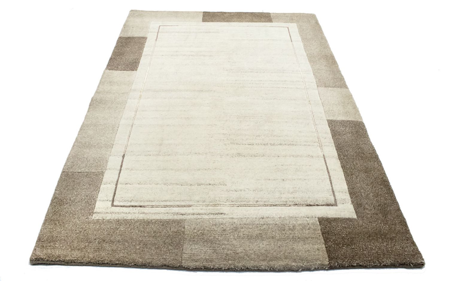 Nepal Tæppe - 187 x 125 cm - beige