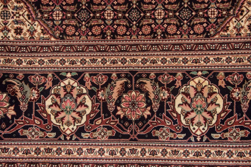 Persisk tæppe - Tabriz - Royal - 353 x 252 cm - mørkeblå