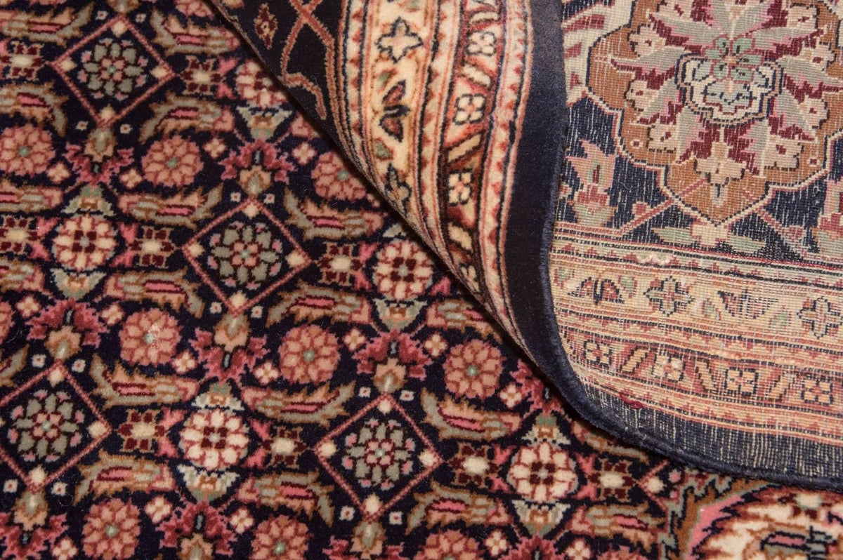 Persisk tæppe - Tabriz - Royal - 353 x 252 cm - mørkeblå