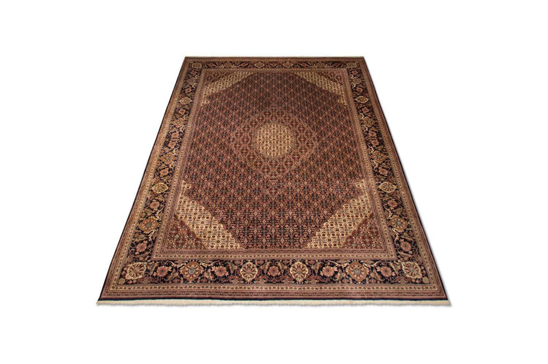 Persisk tæppe - Tabriz - Royal - 353 x 252 cm - mørkeblå