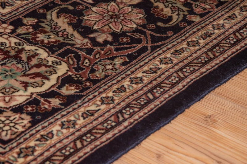Persisk tæppe - Tabriz - Royal - 353 x 252 cm - mørkeblå