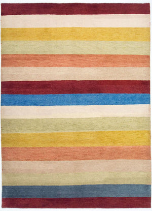 Gabbeh-tæppe - Indus - 233 x 173 cm - flerfarvet