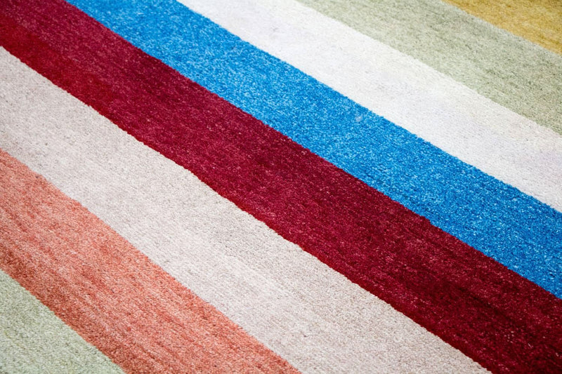 Gabbeh-tæppe - Indus - 233 x 173 cm - flerfarvet