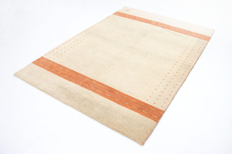 Gabbeh-tæppe - Indus - 195 x 139 cm - beige