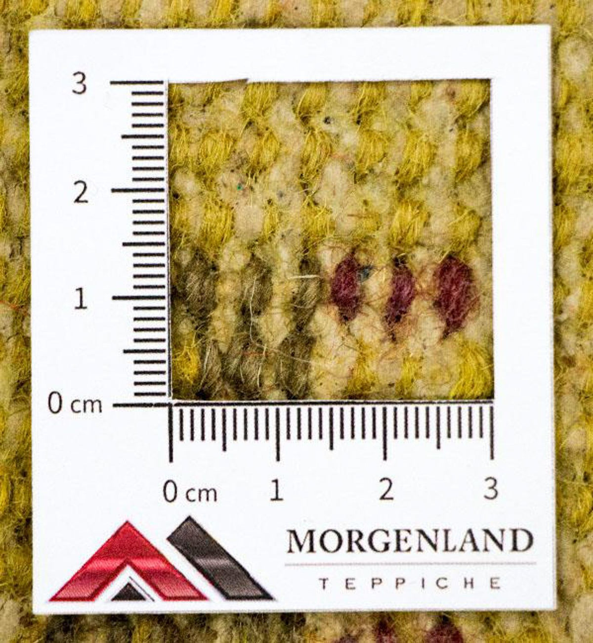 Gabbeh-tæppe - Indus - 202 x 141 cm - guld