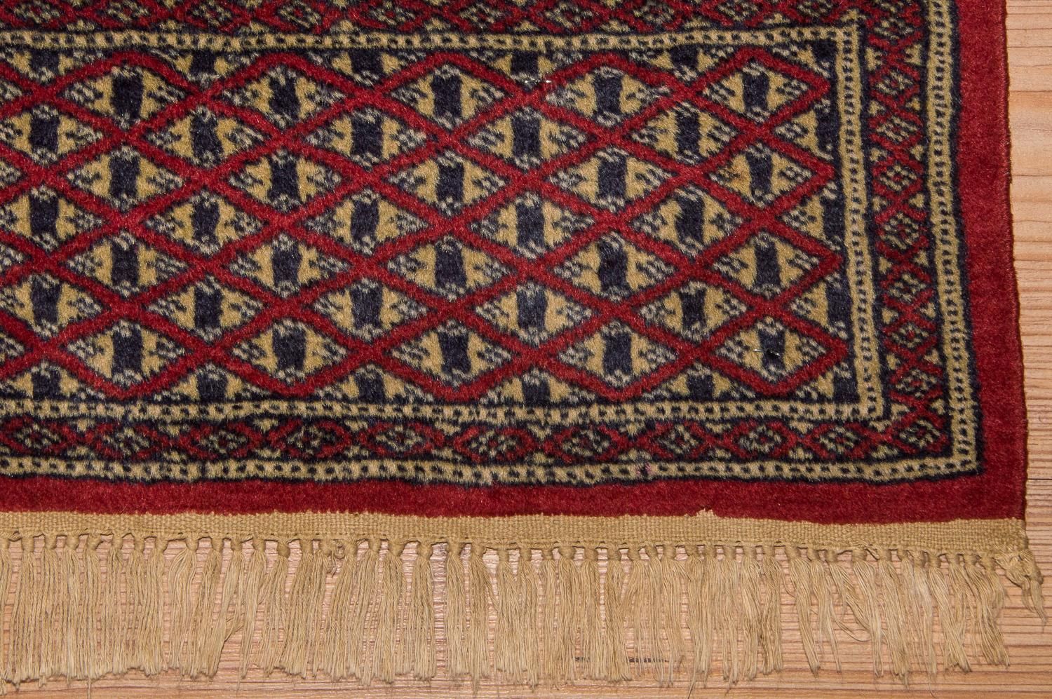 Afghansk tæppe - Bukhara - 292 x 188 cm - rød