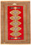 Afghansk tæppe - Bukhara - 168 x 130 cm - rød