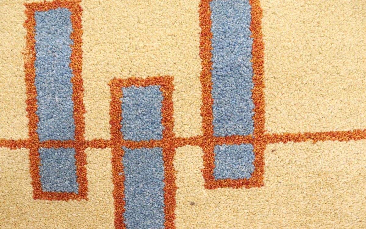 Løber Gabbeh-tæppe - Indus - 298 x 80 cm - beige