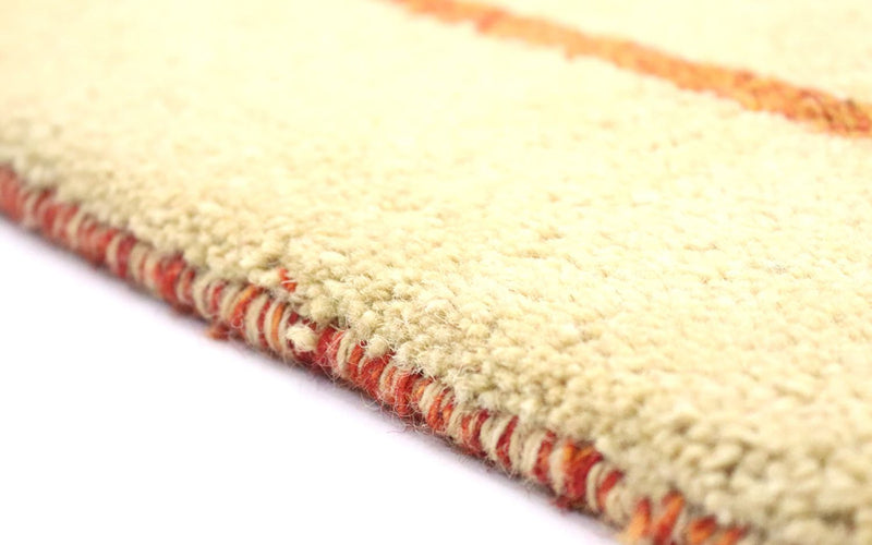 Løber Gabbeh-tæppe - Indus - 298 x 80 cm - beige