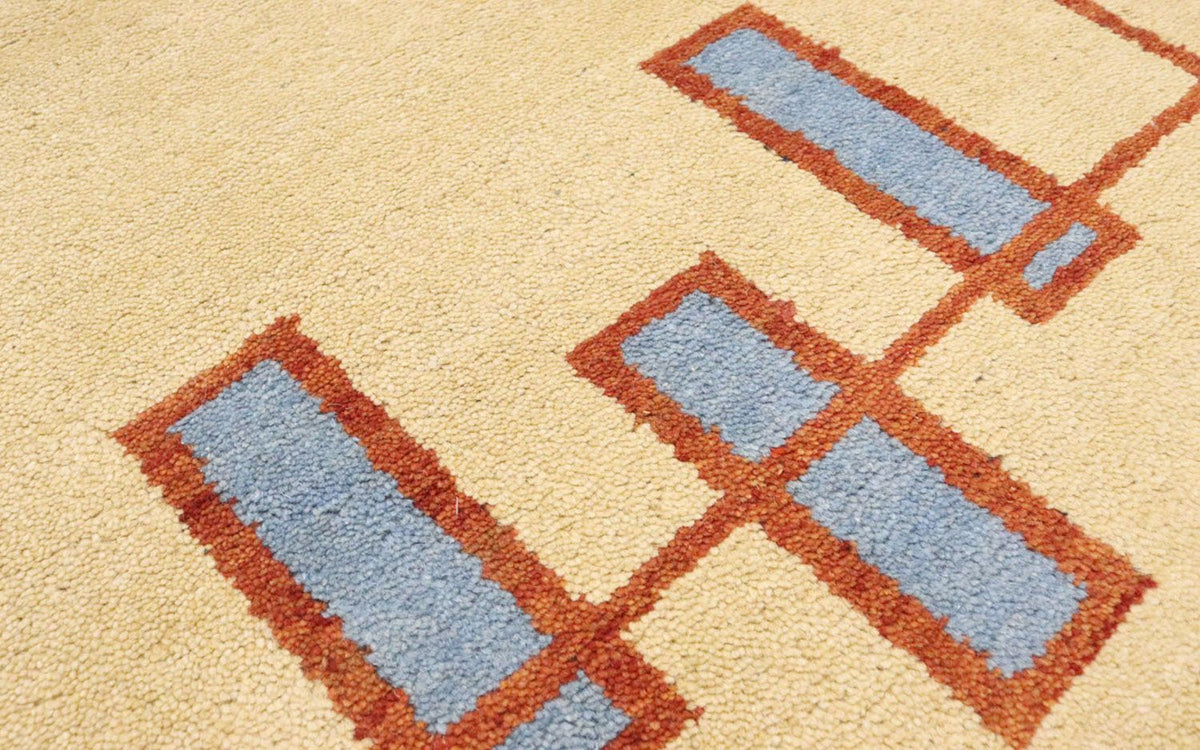 Løber Gabbeh-tæppe - Indus - 294 x 80 cm - beige