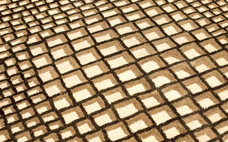 Uldtæppe - 243 x 170 cm - flerfarvet