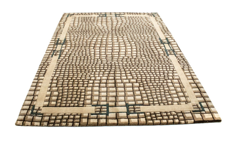 Uldtæppe - 243 x 170 cm - flerfarvet