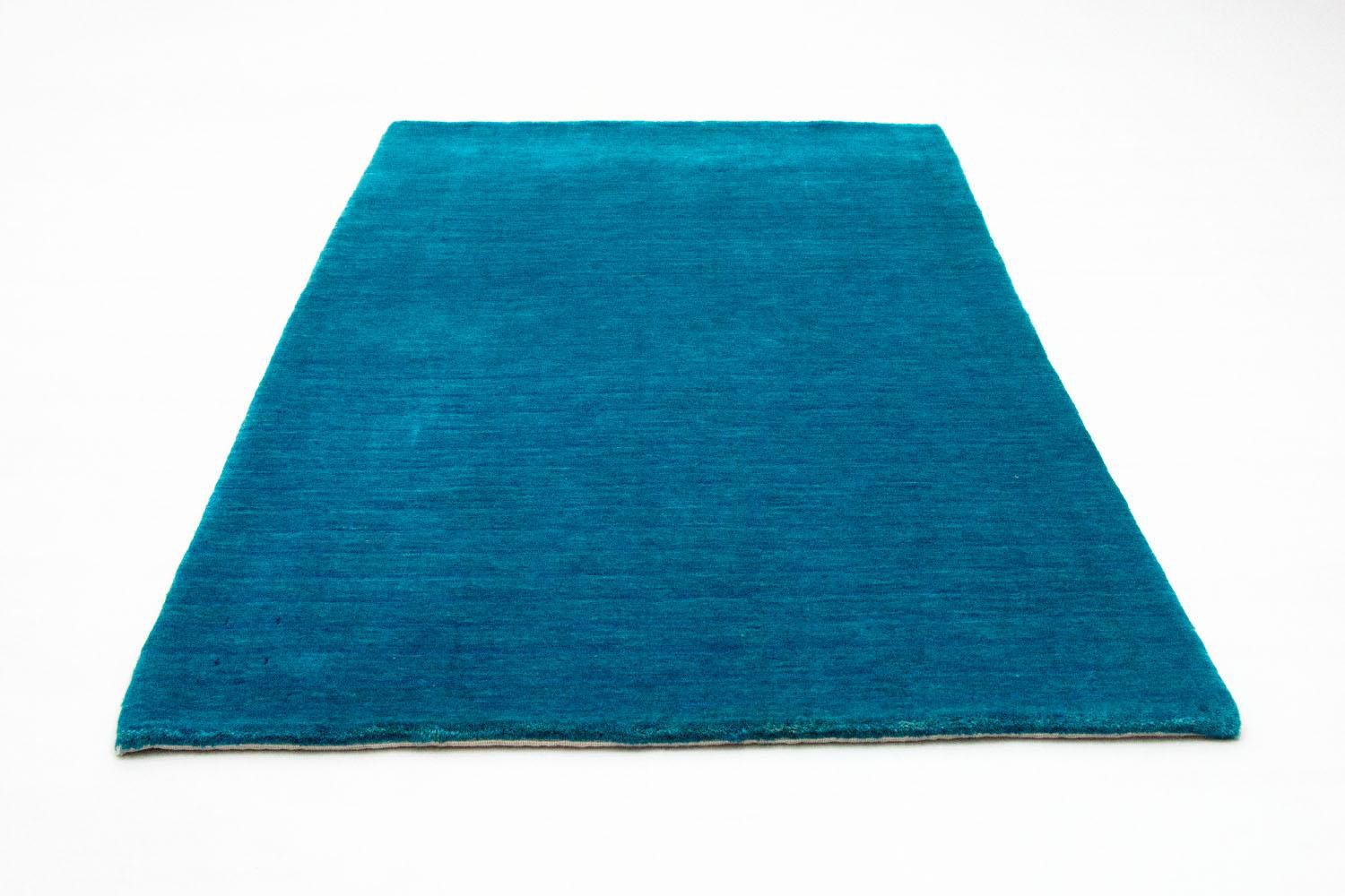 Løber Uldtæppe - 180 x 107 cm - blå