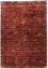 Uldtæppe - 150 x 104 cm - brun