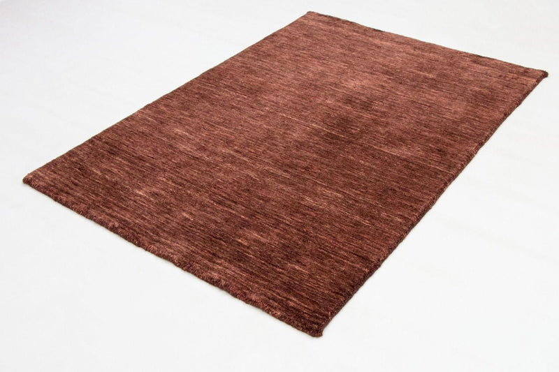 Uldtæppe - 150 x 104 cm - brun