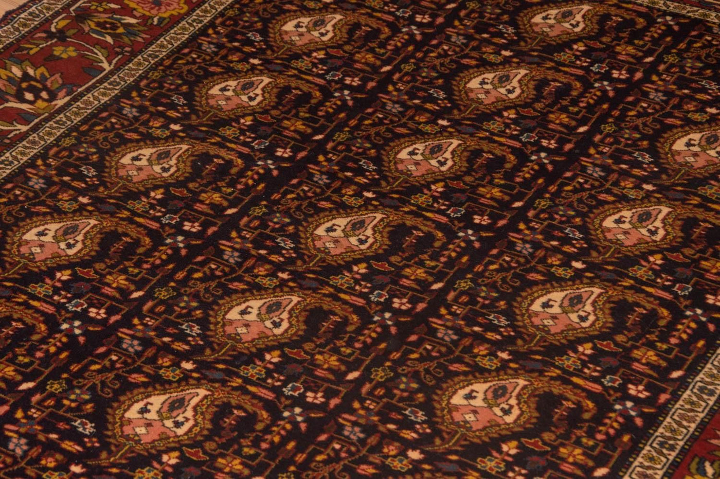 Senneh Tæppe 171x140cm - Persisk tæppe