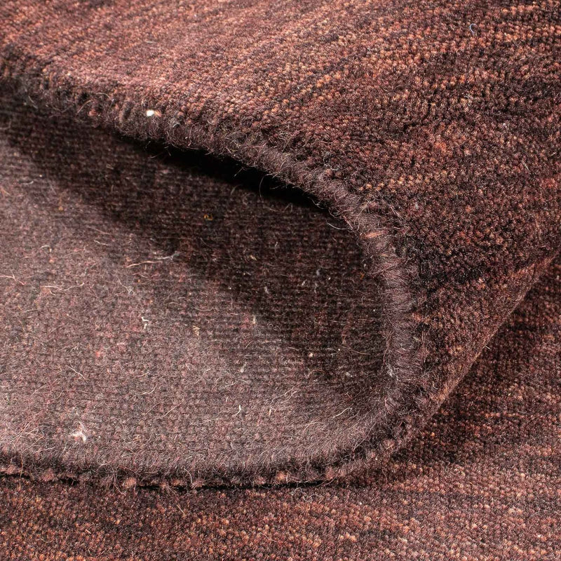 Gabbeh Tæppe - Loribaft Softy - 152 x 103 cm - mørkebrun