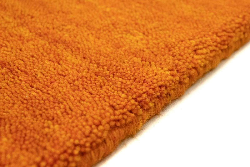Gabbeh-tæppe - Indus firkantet  - 200 x 200 cm - orange