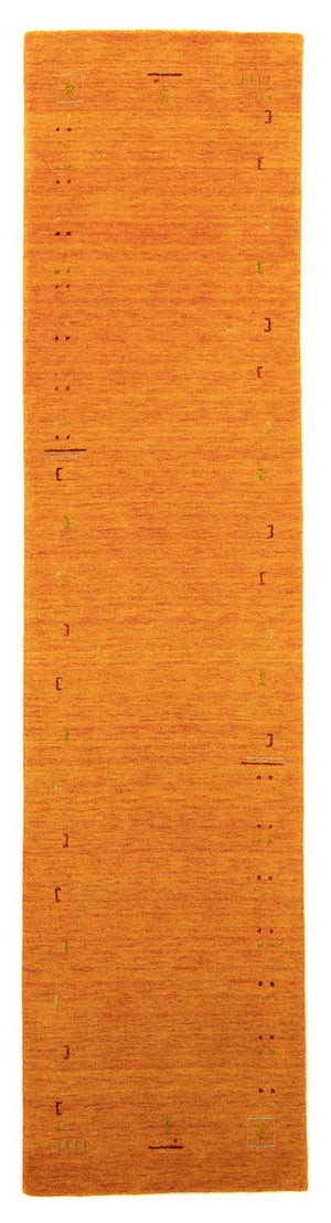 Løber Gabbeh-tæppe - Indus - 350 x 80 cm - orange