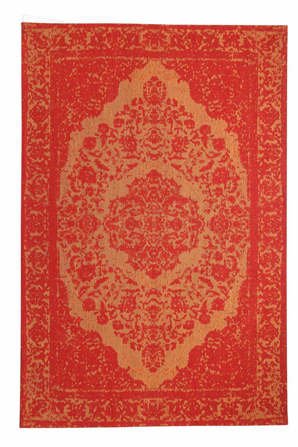 Designer tæppe - 200 x 140 cm - rød