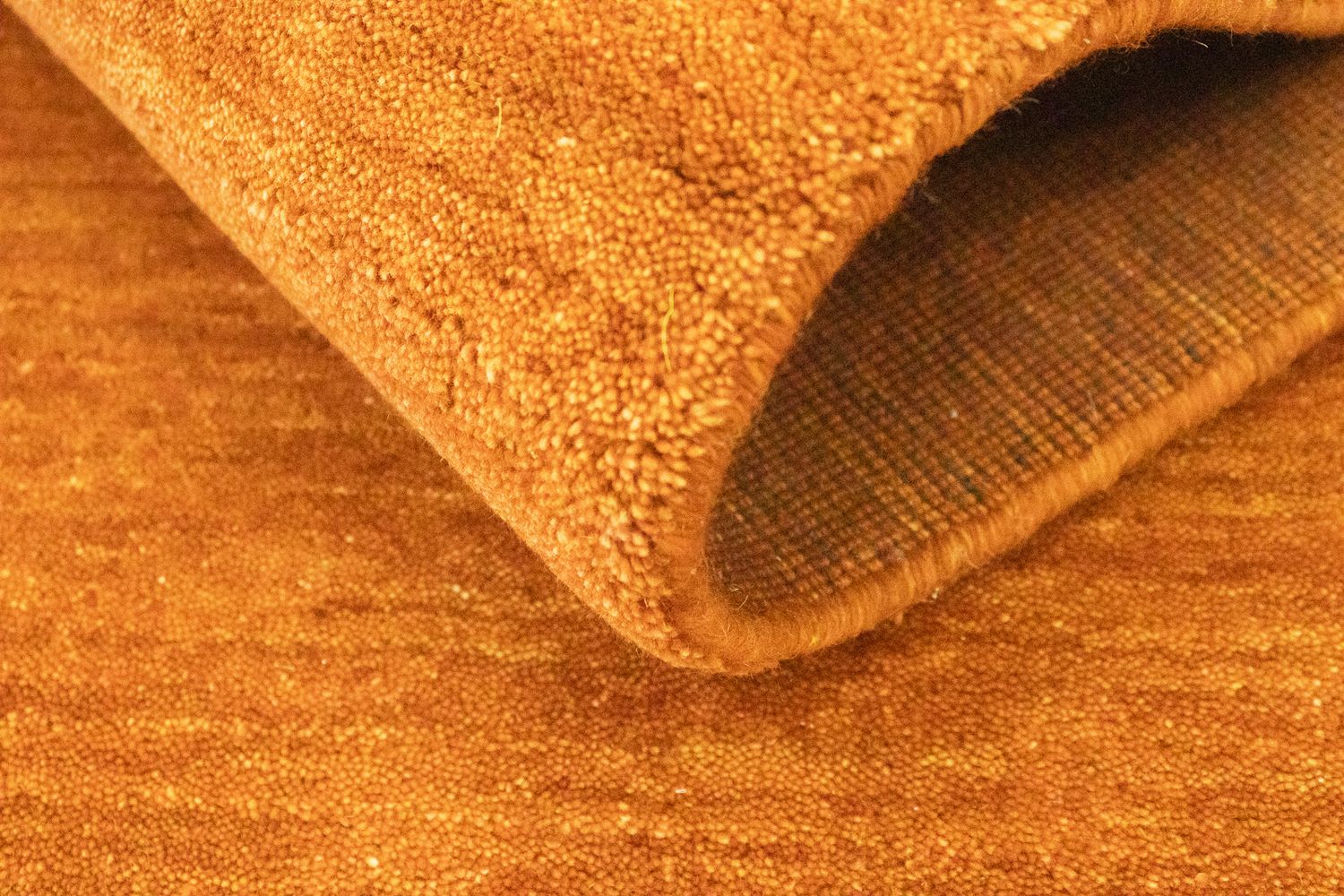 Gabbeh-tæppe - Indus firkantet  - 250 x 250 cm - orange