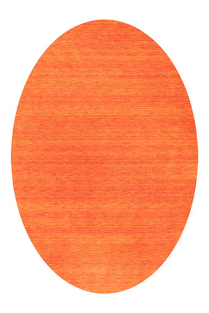 Gabbeh-tæppe - Softy - Uni - oval