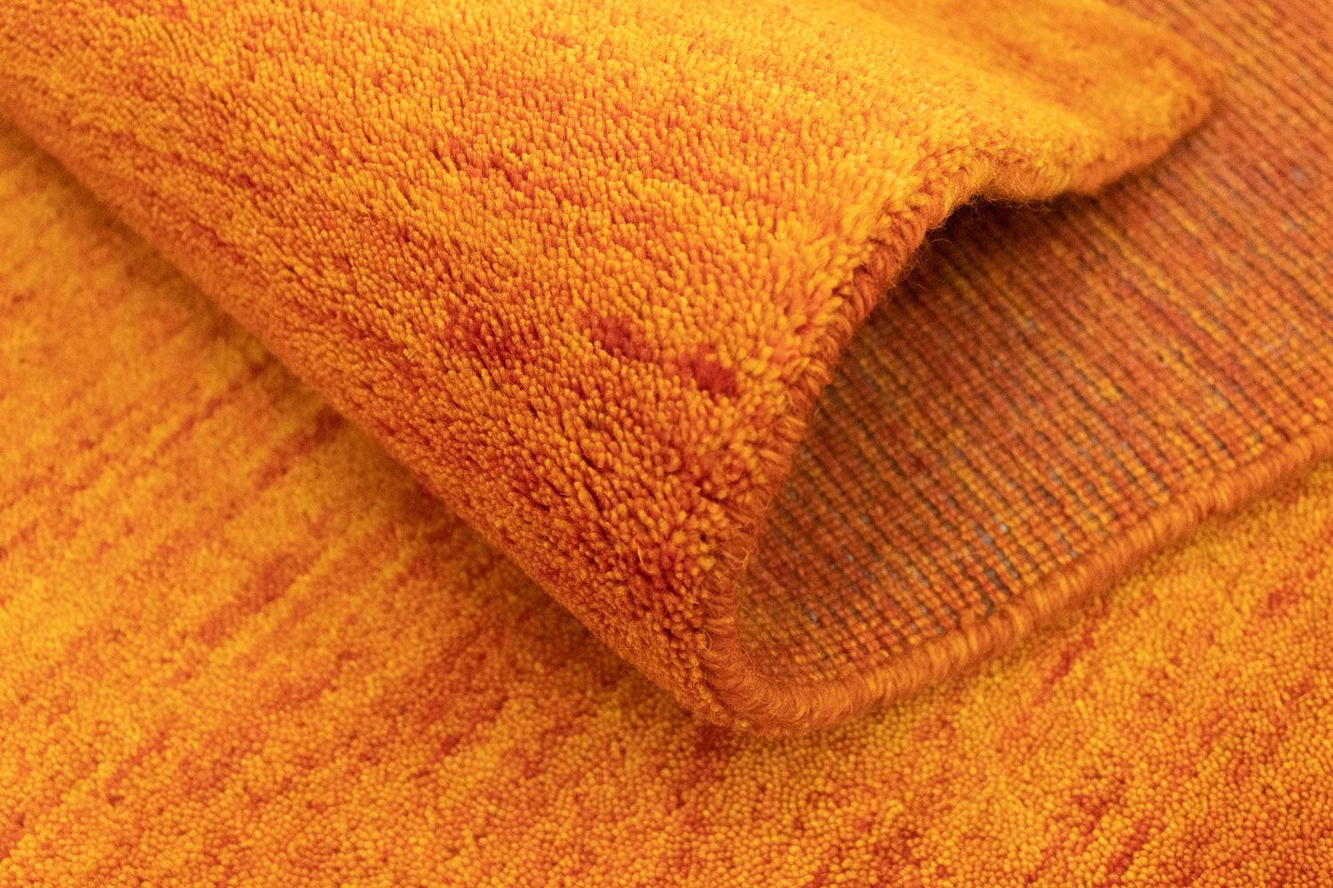 Løber Gabbeh-tæppe - Indus - 350 x 80 cm - orange