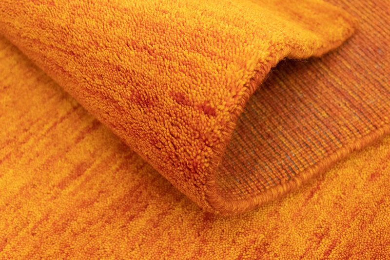 Løber Gabbeh-tæppe - Indus - 350 x 80 cm - orange