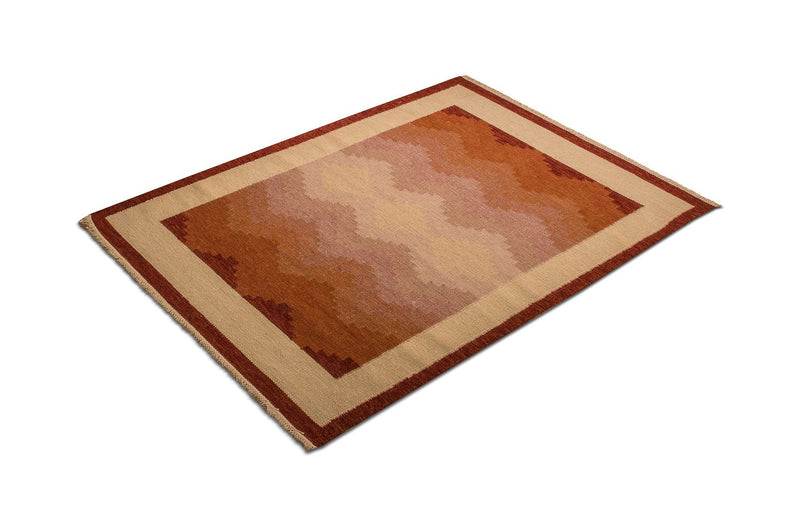Kelim-tæppe - Trendy - 200 x 140 cm - orange