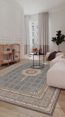 Orientalsk vævet tæppe - Eastern Elegance - rektangulær