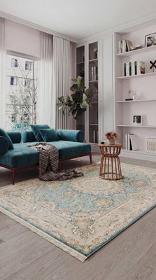 Orientalsk tæppe - Suzan - rektangulær