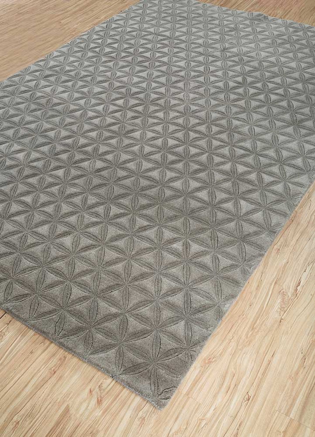 Uldtæppe - 270 x 180 cm - beige