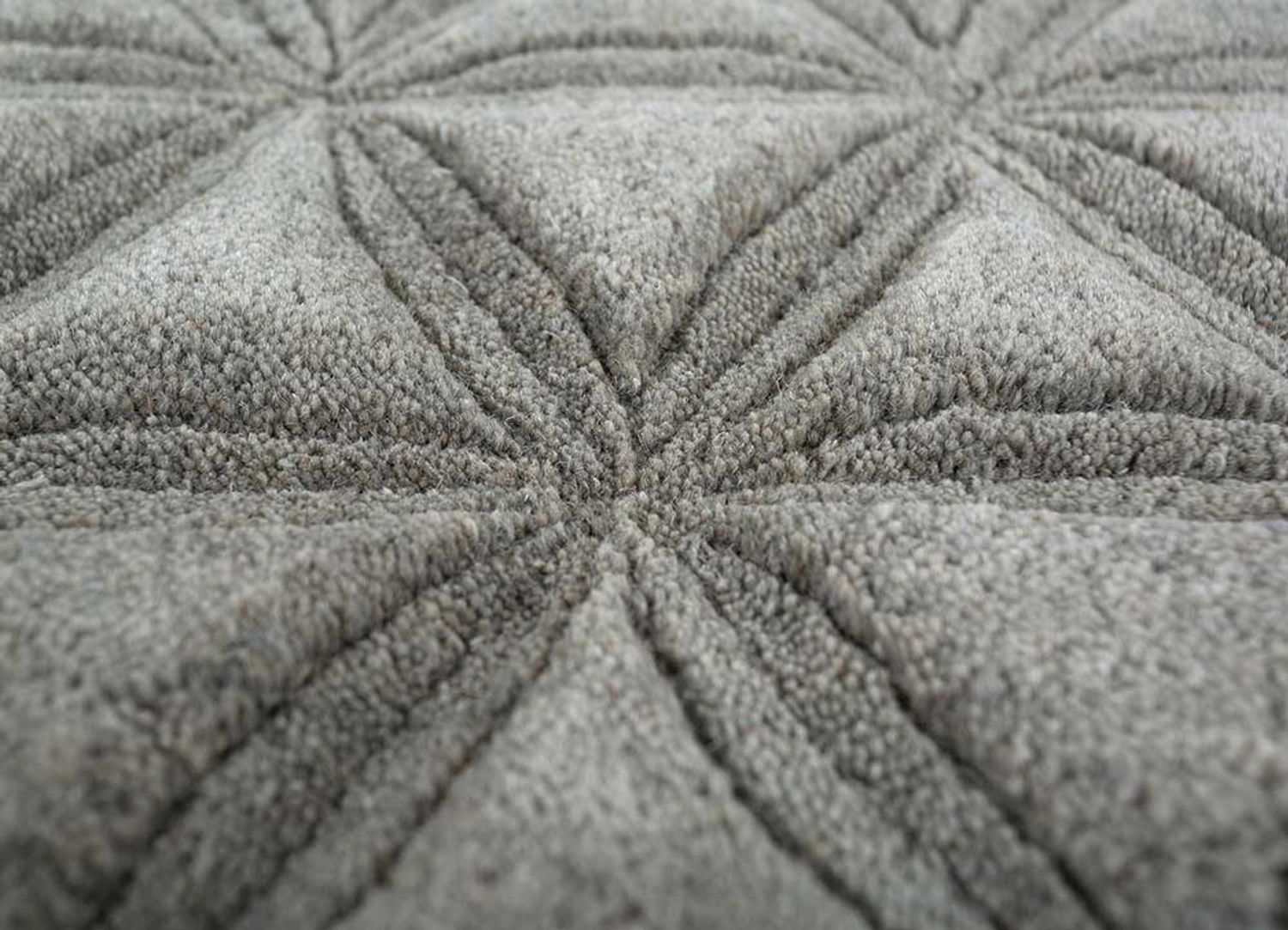 Uldtæppe - 270 x 180 cm - beige