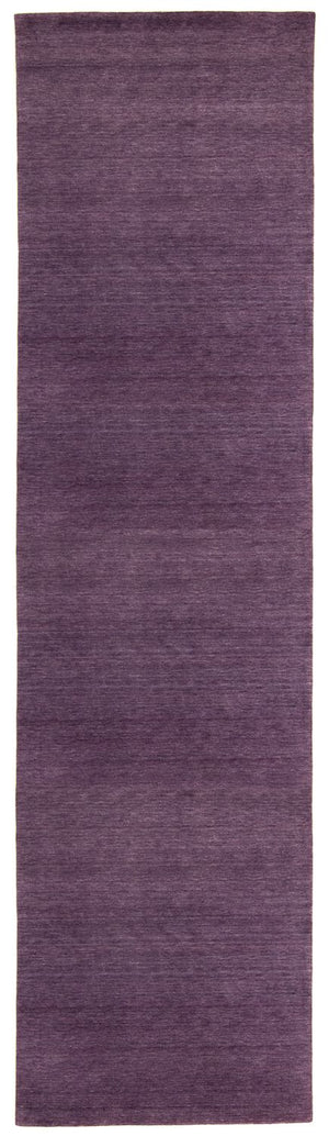 Løber Gabbeh-tæppe - Indus - 400 x 80 cm - lilla