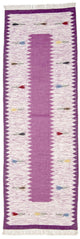 Moderne kilim Tæppe - Uldtæppe