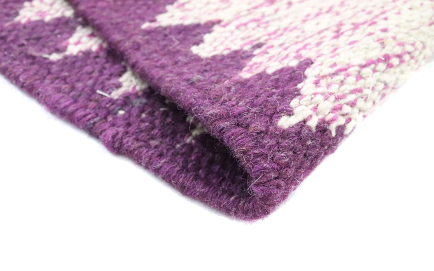 Moderne kilim Tæppe - Uldtæppe